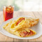 Make Arrangement Bacon Egg Pancake