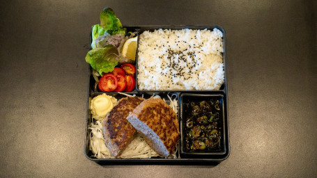 Hamburg Bento (Japanese Ponzu Sauce)