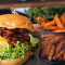 Buttermilk Fried Chicken Burger W Sweet Potato Chips