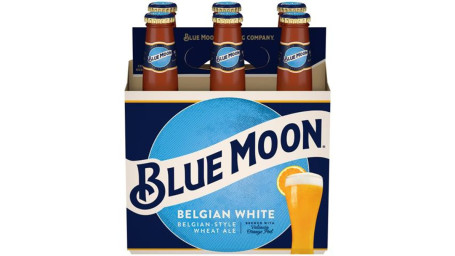 Butelka Blue Moon White Ale 6 Karat 12 Uncji