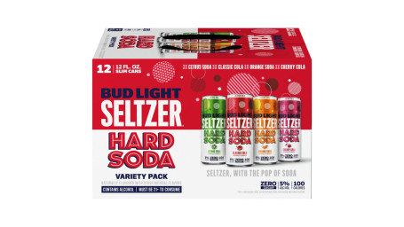 12 Szt. Bud Light Seltzer Hard Soda Mix 12Ct