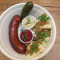 Kielbasa Pierogi Platter