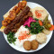 Double Skewers Plate