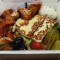 Salad Box With Grilled Chicken And Halloumi