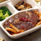 Xiāng Là Lē Yǎn Niú Pái Fān Jiā Bǐ Guǎn Miàn Cān Hé Penne With Ribeye Steak In Tomato Sauce (Spicy)