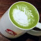 Rè Mǒ Chá Niú Nǎi Hot Matcha Milk