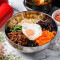 Niú Wǔ Huā Kǎo Ròu Bàn Bàn Fàn Tào Cān Grilled Beef Flake Bibimbap Combo