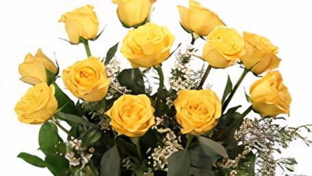 Dozen Yellow Roses