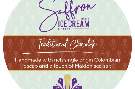 Saffron Handmade Ice Cream Traditional Chocolate