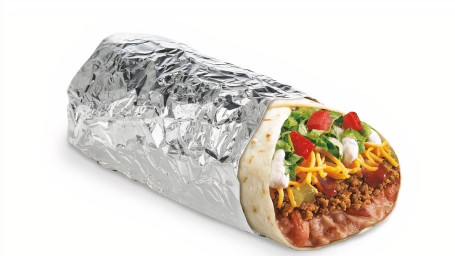 Imponujące Połączenie Burrito Z Wołowiną I Fasolą