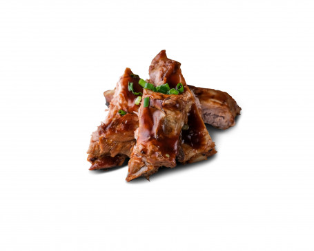 Fried Bbq Pork Ribs (Smokey Hickory Bbq Sauce)