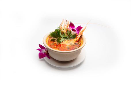 203 Tom Yum Kung With Seafood Hǎi Xiān Dōng Yīn Gōng Tāng