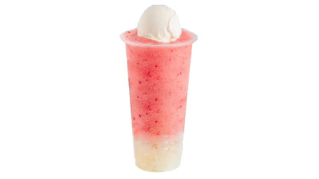 Strawberry Slush W Lychee Ice Cream Cǎo Méi Lì Zhī Xuě Gāo Bīng Shā