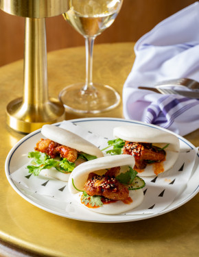 Korean Fried Chicken Bao Bun