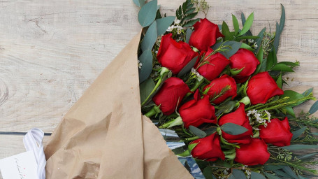 V-Day Red Rose Bouquet