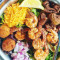 Fried Green Tomato Shrimp Or Fish Salad