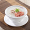 Yú Piàn Suì Niú Zhōu Sliced Fish Ground Beef Congee