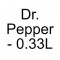 Dr Pepper 0,33L