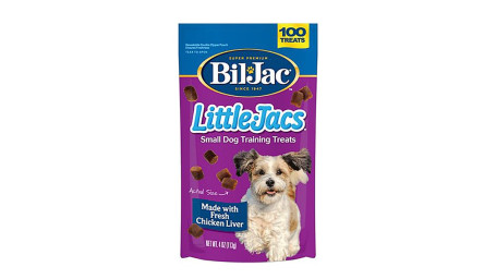 Bil Jac Little Jacs Small Dog Chicken Liver Training Dog Treats