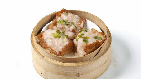 Stuffed Tofu W/ Shrimp Xiā Niàng Dòu Fǔ