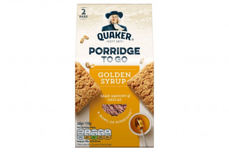 Quaker Owsianka Na Go Square Golden Syrup Duo 110G