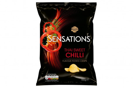 Walkers Sensations Thai Sweet Chilli Sharing Chipsy 150G