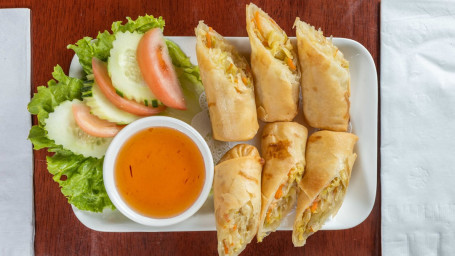 A10. Vegetable Egg Roll (3)