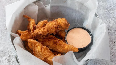 Fried Buttermilk Marinated Chicken Tenders