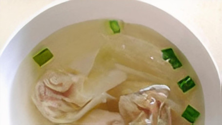 14. Wonton W. Egg Drop Soup/ Yún Tūn Dàn Huā Tāng