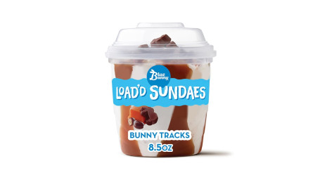 Blue Bunny Bunny Tracks Load'd Sundae