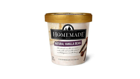 Pint Homemade Brand Natural Vanilla Bean