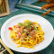 Tagliatelle Smoked Salmon Yān Sān Wén Yú Biǎn Miàn