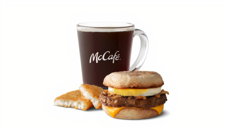 Stek, Ser Jajeczny Mcmuffin Mały Posiłek