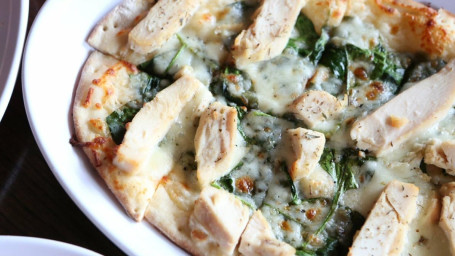 Chicken Spinach Alfredo Pizza Small