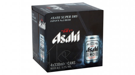 Asahi Super Dry 4 X 330 Ml