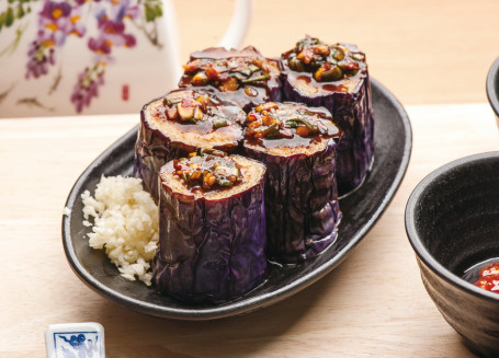 Jīng Jiàng Jiā Zi Beijing Sauced Eggplant