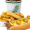 Large Cheese And Jalapeno Hot Dog Meal