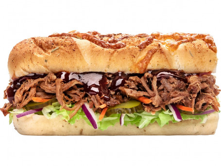 Bbq Pulled Pork Subway Six Inch Reg;