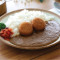 Crab Meat Creamy Croquette Curry Rice Bowl