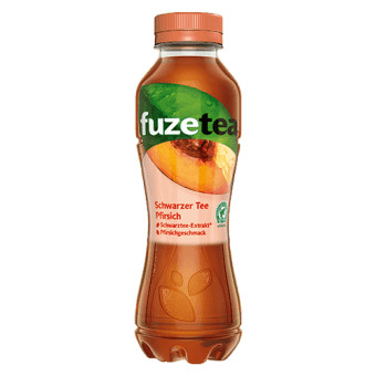 Fuze Tea Czarna Herbata Brzoskwinia 0,4L (Einweg)