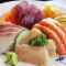 Assorted Sashimi Set, Miso Soup Rice