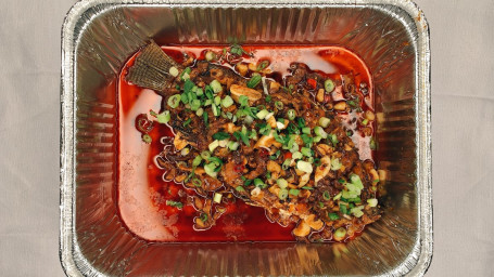 Dry Fried Bone-In Fish In Hot Sauce （Sì Chuān Gàn Shāo Yú， Dài Gǔ）