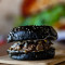 Charcoal Mushy Beef Burger