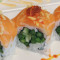 Crunch Garlic Salmon Asparagus Roll