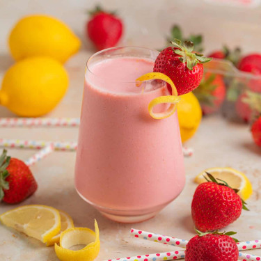 Truskawkowy Smoothie Z Limonką Kal 370