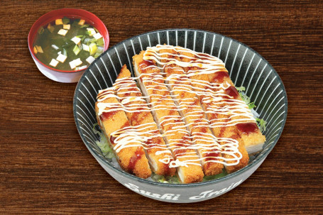 Chicken Katsu Rice Bowl Set (3417 Kj)