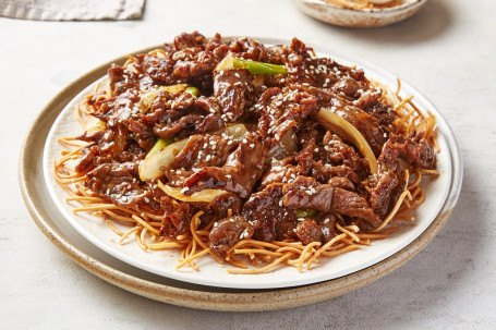 Stir Fried Beef With Honey Sauce