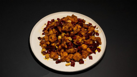 Spicy Popcorn Chicken Là Zi Jī Dīng