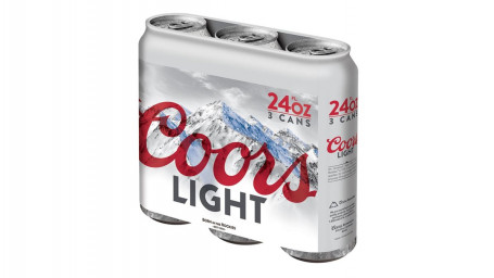 Coors Light, 3 Szt.-24 Uncje (4,2% Abv)