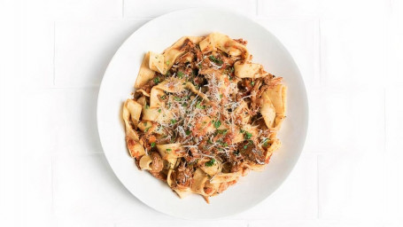 Pappardelle With Meat Sauce Bolognese